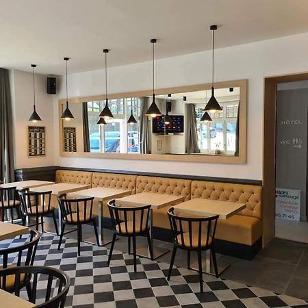 Hotel-Cafe Du Trinquet Cambo-les-Bains Luaran gambar