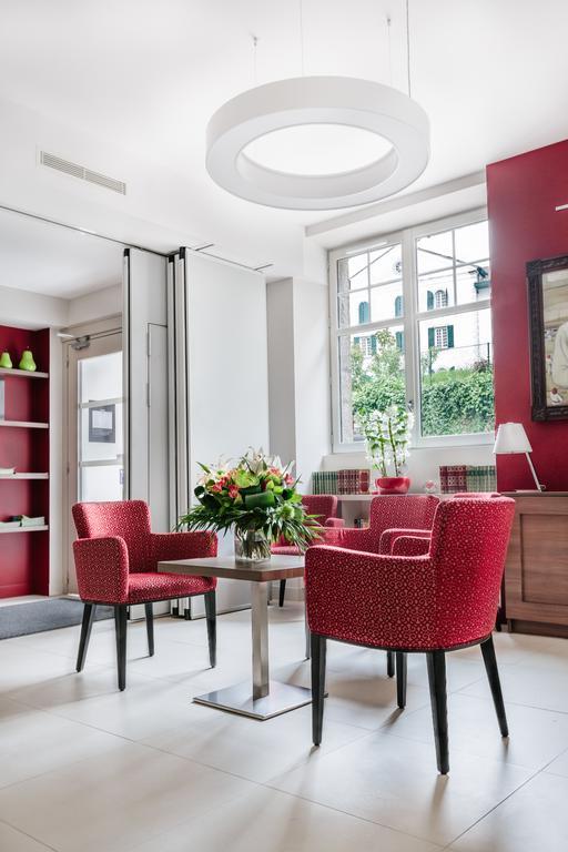 Hotel-Cafe Du Trinquet Cambo-les-Bains Luaran gambar